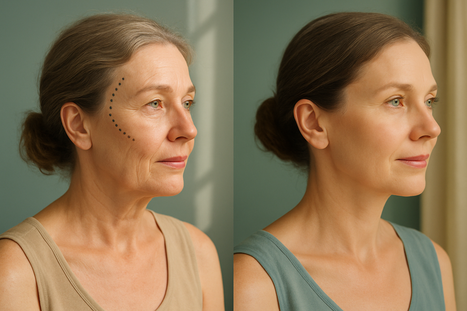 Key Benefits of Facelift vs Fillers — illustrating facelift vs fillers